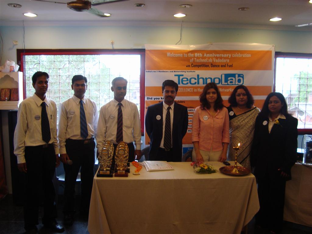 The proud TechnoLab Gujarat team
